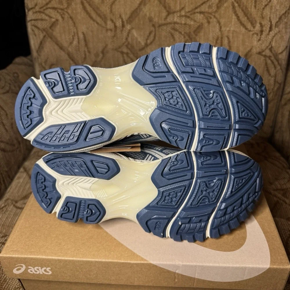 ASICS Gel‎ Kayano 14 Mens 7 Womens 8.5 Dark Pewter Seal Grey 1201A161-029 Shoes - Picture 7 of 8